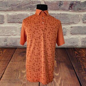 GREG NORMAN MEN SHORT SLEEVE POLO SHIRT - SIZE MEDIUM